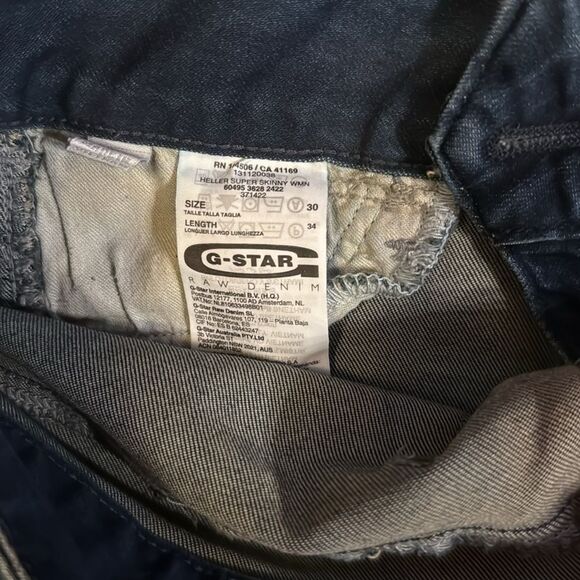 G Star Raw Jeans sz 30 - Picture 3 of 5